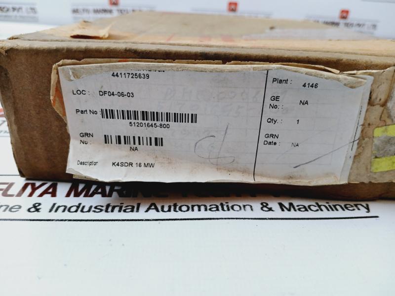 Honeywell 51201645-800 Memory Modules K4Sdr 16Mw K4Mo4 Rev. D 51201644-100 94V-0