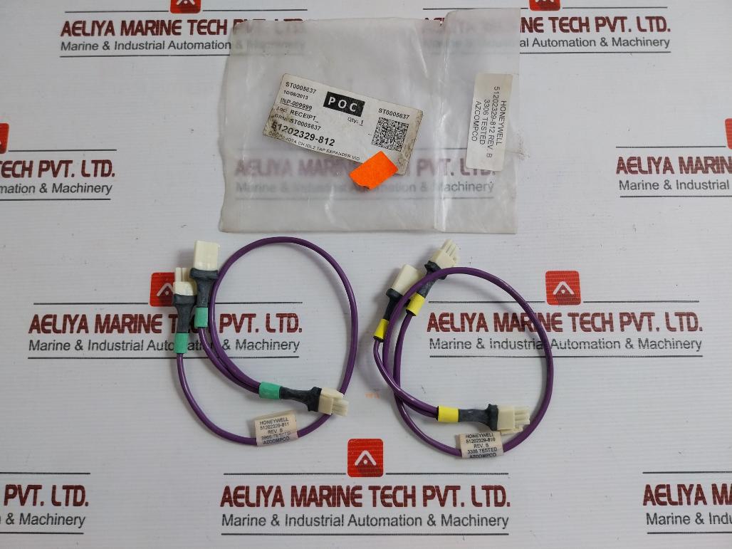 I/O Link Cable Set 51202329-812 Honeywell Rev-b