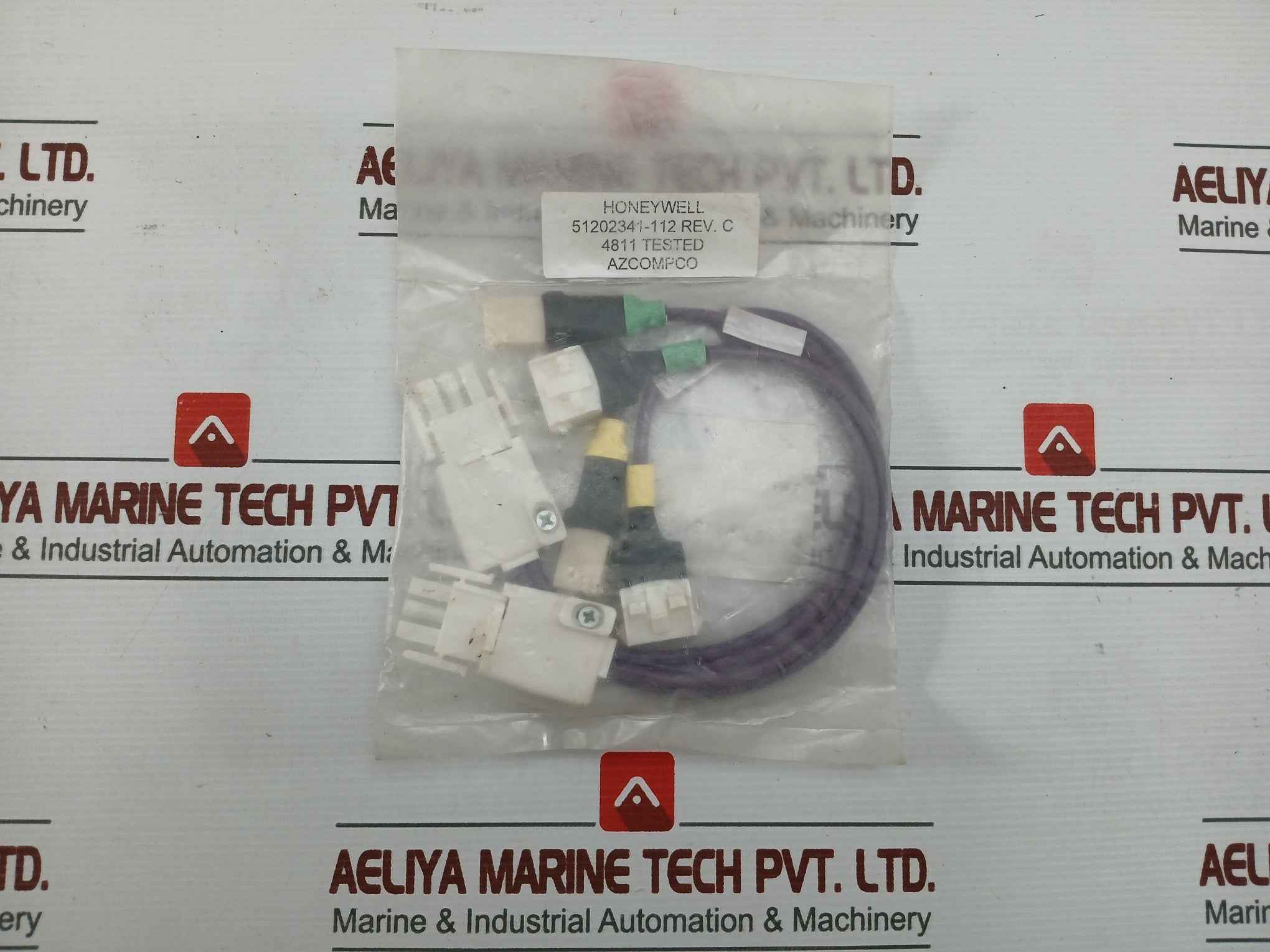 Honeywell 51202341-112 I/O Link Adapter Cable Ser C To Pm Iol2 Pr Violet Set