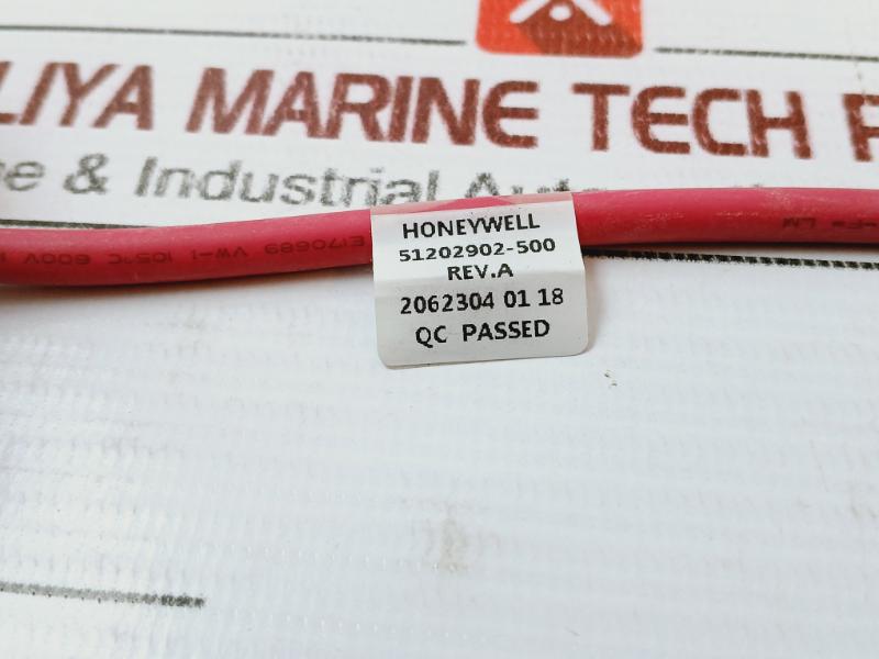 Honeywell 51202902-500 Connection Cable For Transducer 2062304 01 18 Rev.A