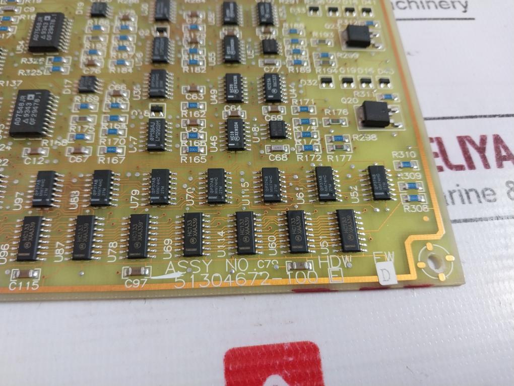 Honeywell 51304672-100 Ucn Analog Output Card 51120674-101 Rev D 94V