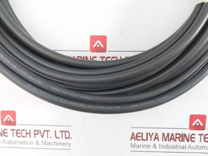 Honeywell 51308112-015 Cable Rev E 1C14 Shielded Type Cl2 75C 15 Meter