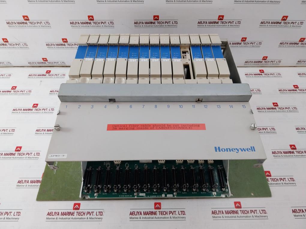 Honeywell 51401618-100 15 Slot Siom Backplane System Assembly 51402599-100 Rev-b
