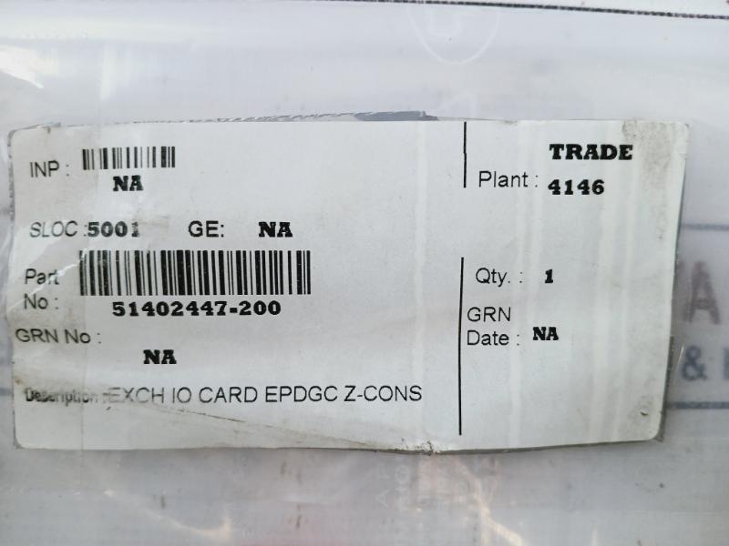 Honeywell 51402447-200 Epdgc I/O Board 51402446-100 Rev E