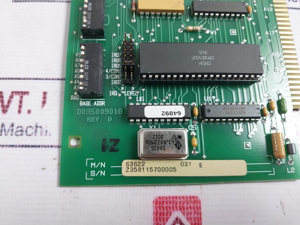 Honeywell 629-6012c Rs-485 Interface Board Pcb Module Nb Rev D 94v