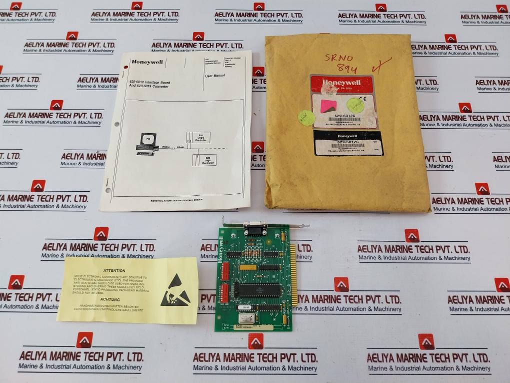 Honeywell 629-6012c Rs-485 Interface Circuit Board Rev D 94v