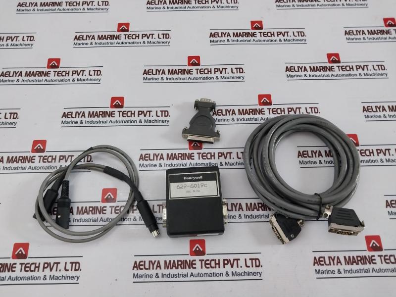 Honeywell 629-6019c Rs-232 To Rs-485 Converter W/ 628-3000 Programming Cable Set