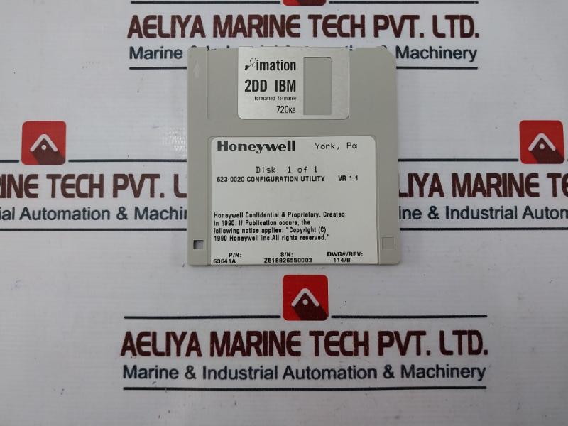 Honeywell 629-6019c Rs-232 To Rs-485 Converter W/ 628-3000 Programming Cable Set