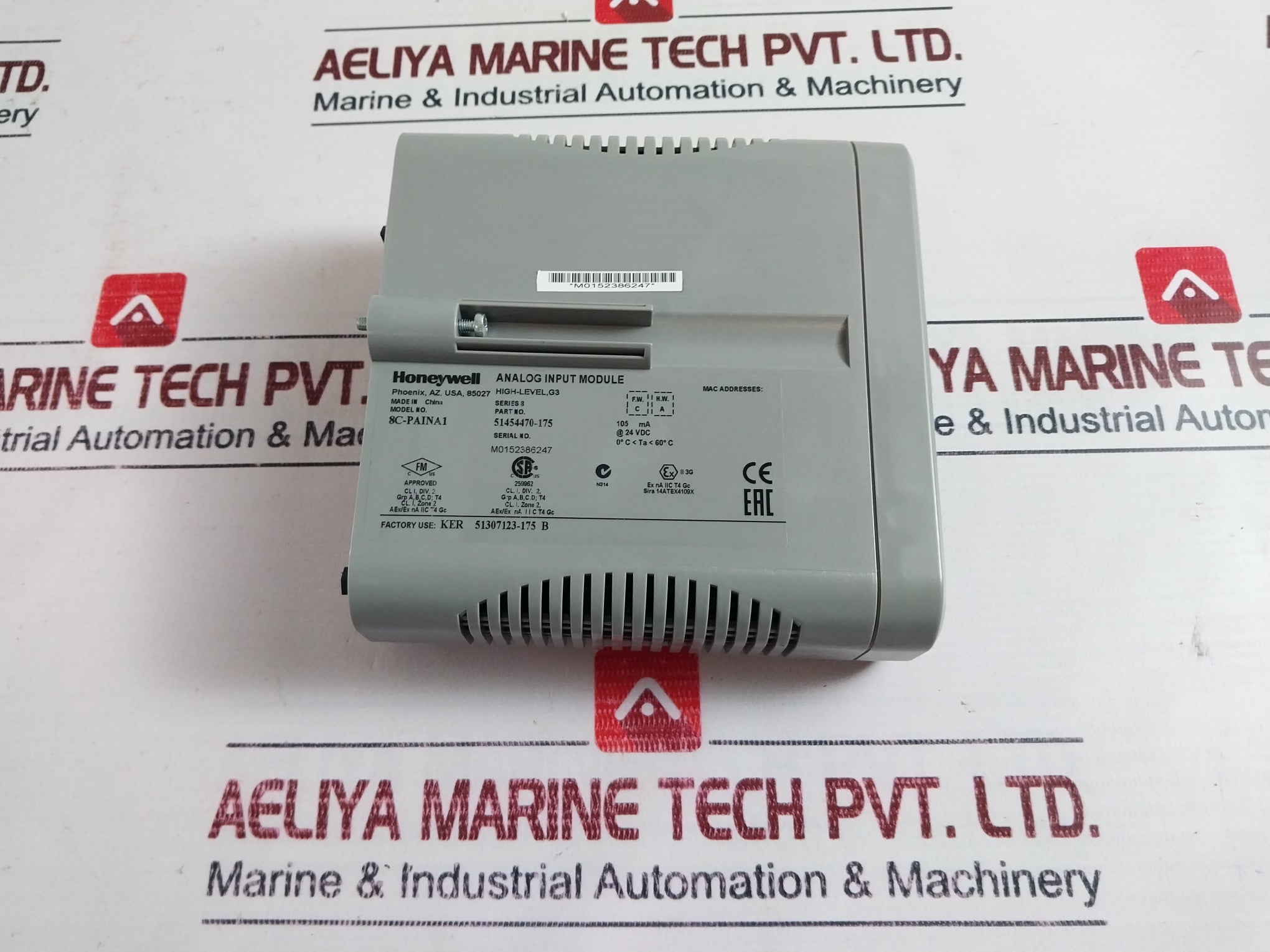 Honeywell 8C-paina1 Analog Input Module 51454470-175