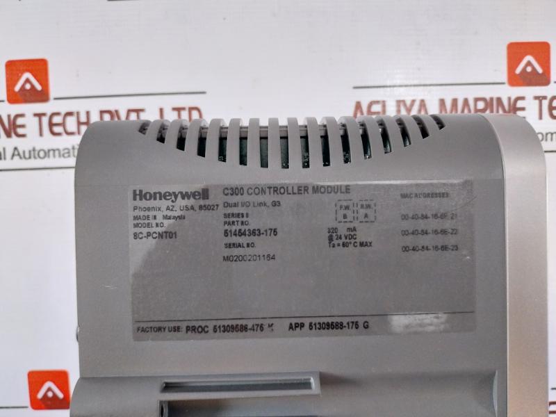Honeywell 8C-pcnt01 C300 Controller Module Series 8 51454363-175