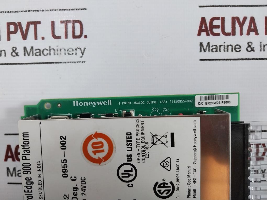 Honeywell 900B01-0301 Analog Output Module Rev.E
