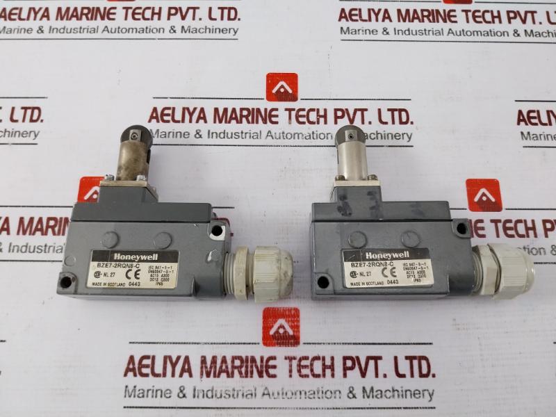 Honeywell Bze7-2Rqn8-c Limit Switch Iec 947-5-1, En60947-5-1