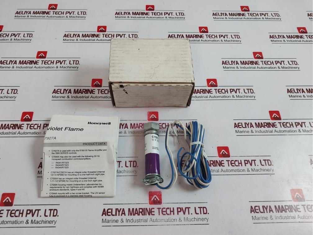 Honeywell C7027a1023 Mini-peeper 1/2" Female Npt Pipe Control Box Combustion