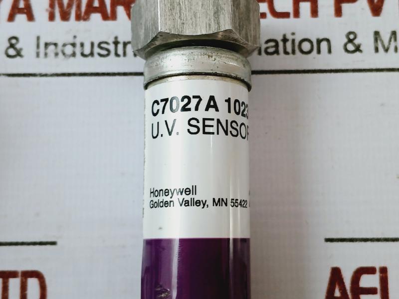 Honeywell C7027a 1023 Ultraviolet Flame Detector (U.v. Sensor), Rev. B