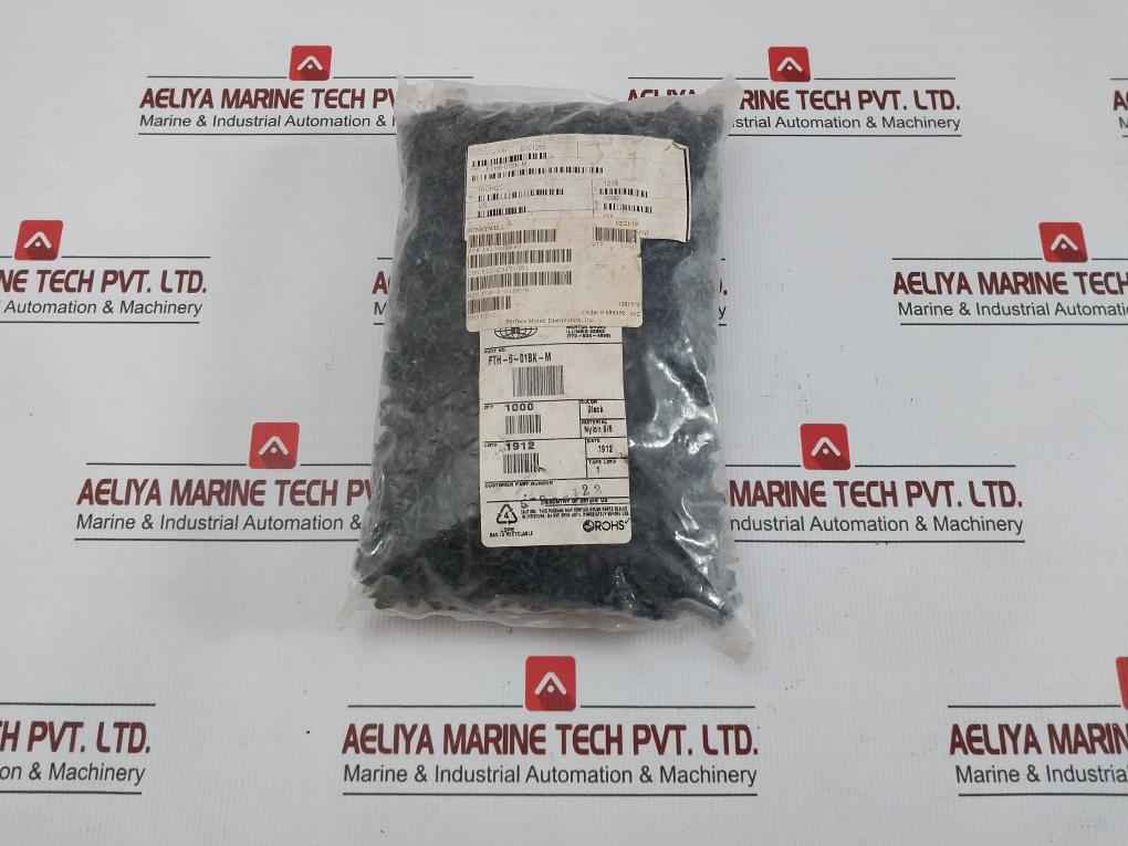 Honeywell Cable Tie/Zip Tie Fth-6-01Bk-m (1 Bag=1000 Pcs)