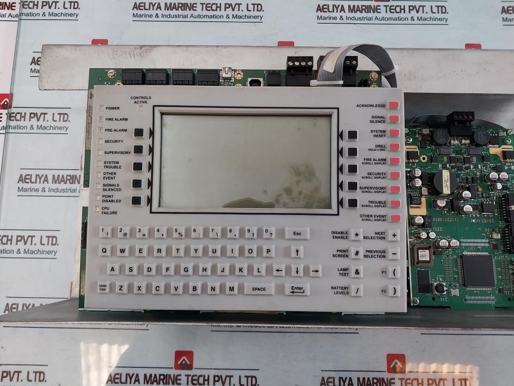 Honeywell Cpu2-3030D Fire Alarm Control Panel System Elcm-pcb