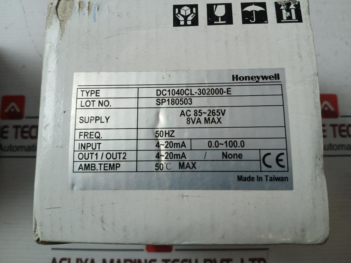 Honeywell Dc1040Cl-302000-e Digital Temperature Controller Ac 84-265V 8Va, 50 C