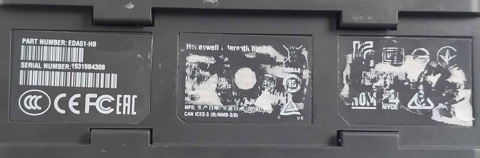 Honeywell Eda51-hb Charging Dock Handheld Terminal 12V 3A