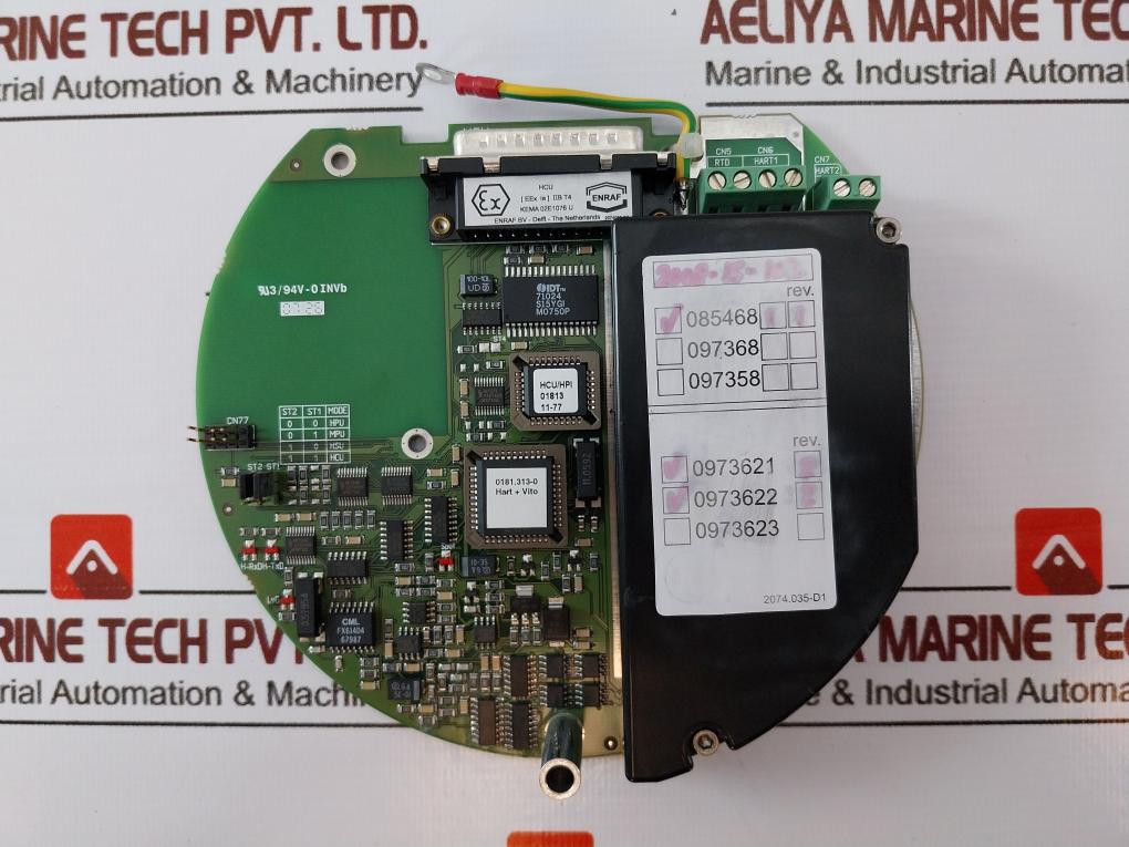 Honeywell Enraf 2558.914-1 Printed Circuit Board Optional Board Hcu 1 Pc