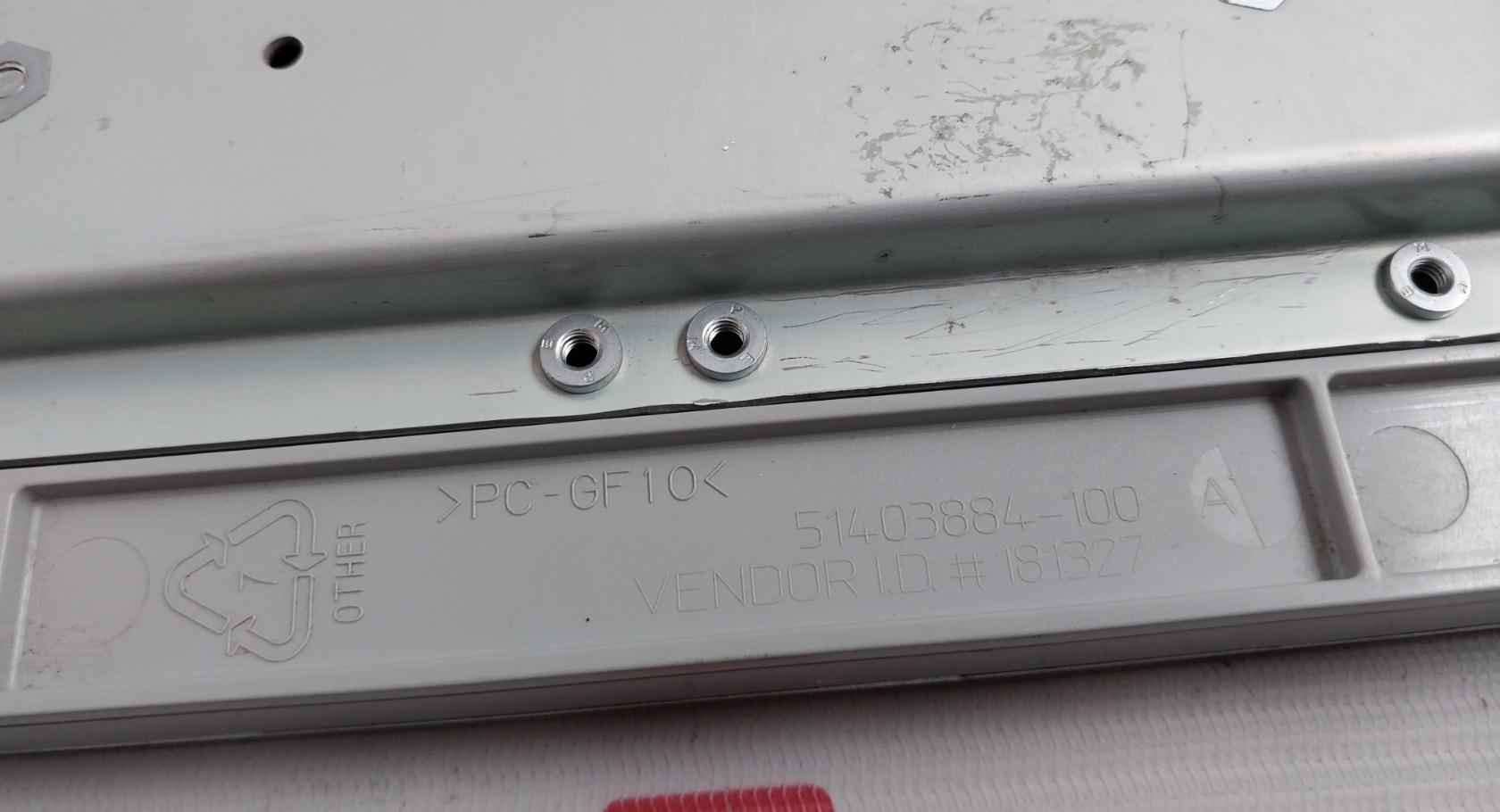 Honeywell Fc-mcar-01 Mounting Plate Rack Panel 24Vdc Max 40A Rev 1