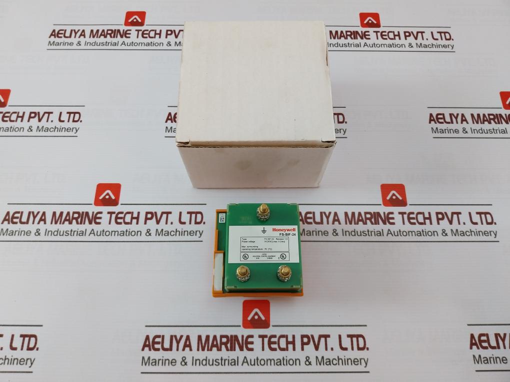 Honeywell Fs-sif-24 Control Processor Module 24Vdc Max. 31 Vdc
