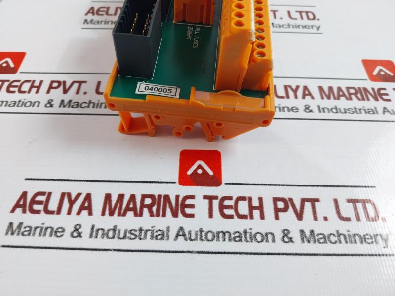 Honeywell Fta-t-01 Pc Board + Weidmuller Terminal Block Module