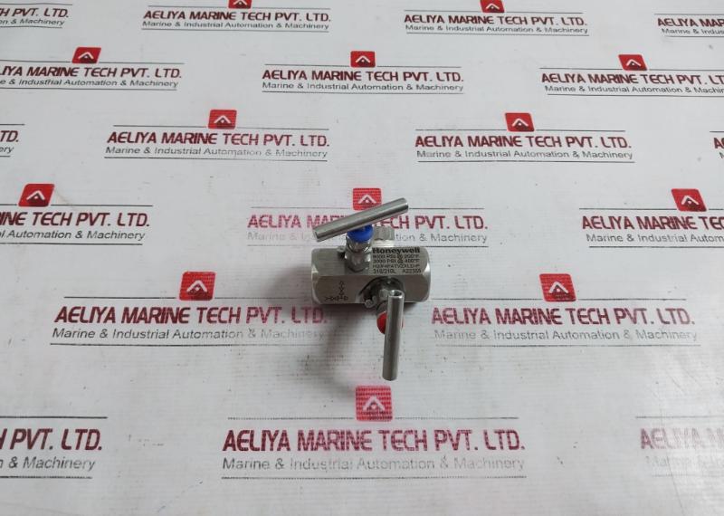 Honeywell H2/F4F4Tv2Xld-p Block & Bleed Needle Valve 6000 Psi A22355