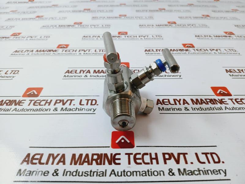 Honeywell H2/F4M4Tv2Xld-p Single Block And Bleed Ball Valve 6000 Psi @ 200?F 3000 Psi @ 400?F 50128307-501