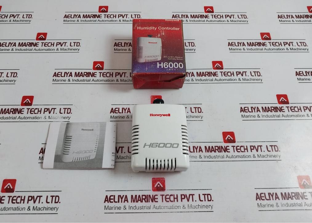 Honeywell H6000 Humidity Controller 20% To 80% Rh Din Rail Mounting 52°c