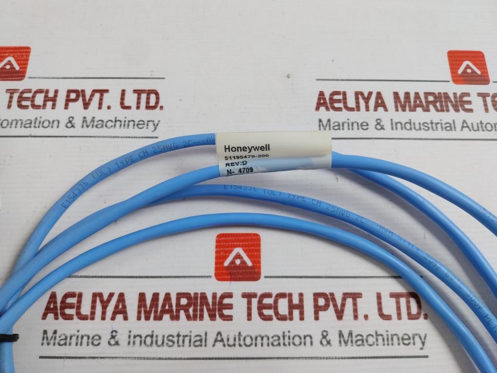 Honeywell Pm I/O Link Cable Set Rev-d 51195479-200 300V