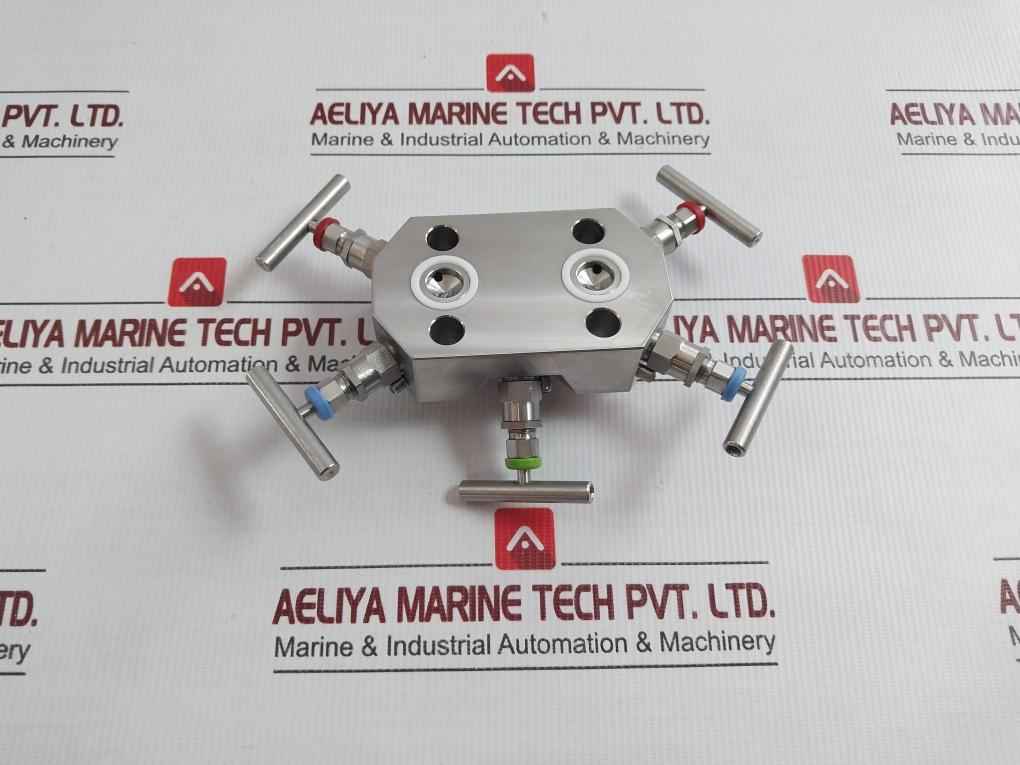 Honeywell Manifold 5 Valve Head 6000 Psi Stmd5-s1A-ss1-0-tp,Fx-1-0000