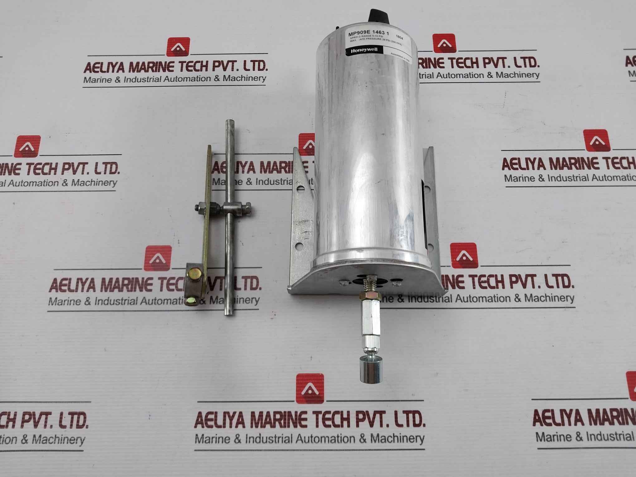 Honeywell Mp909E 1463 1 Pneumatic Damper Actuator 5-10 Psi