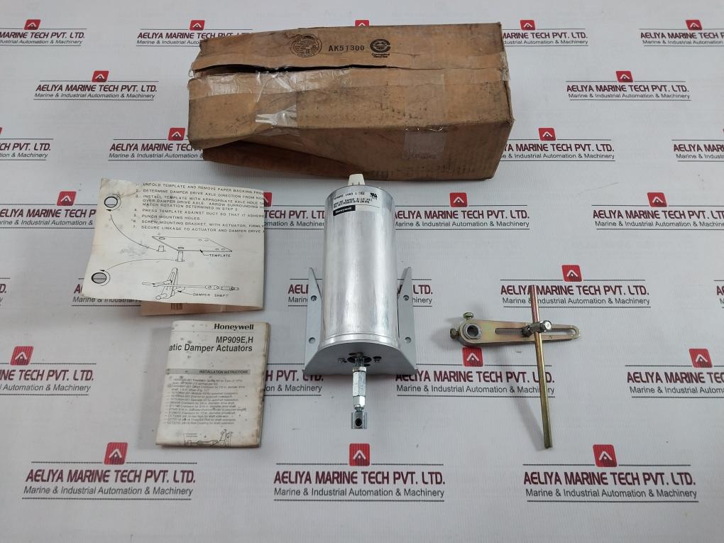 Honeywell Mp909E 1463 1 Pneumatic Damper Actuator Rev 4 00085267062565