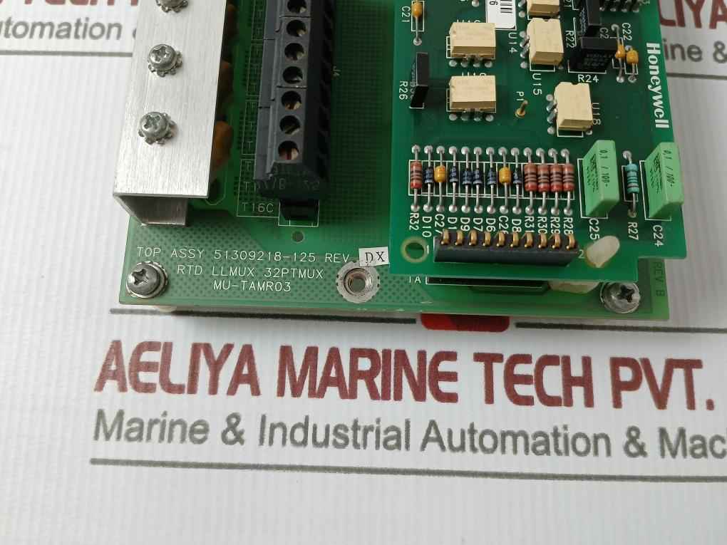 Honeywell Mu-tamr03 Rtd Llmux 32-point Multiplexer Module 51309218-125 Rev Dx