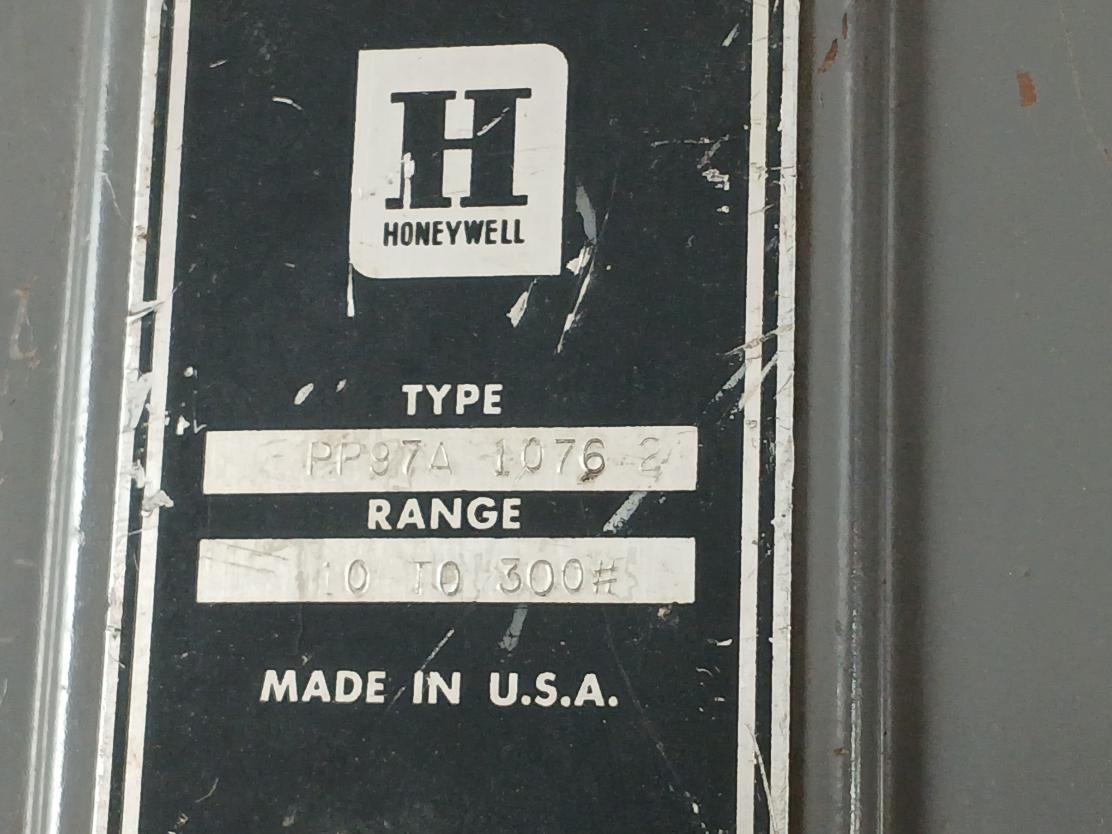 Honeywell Pp97A 1076 2 Pressure Controller 10 To 300