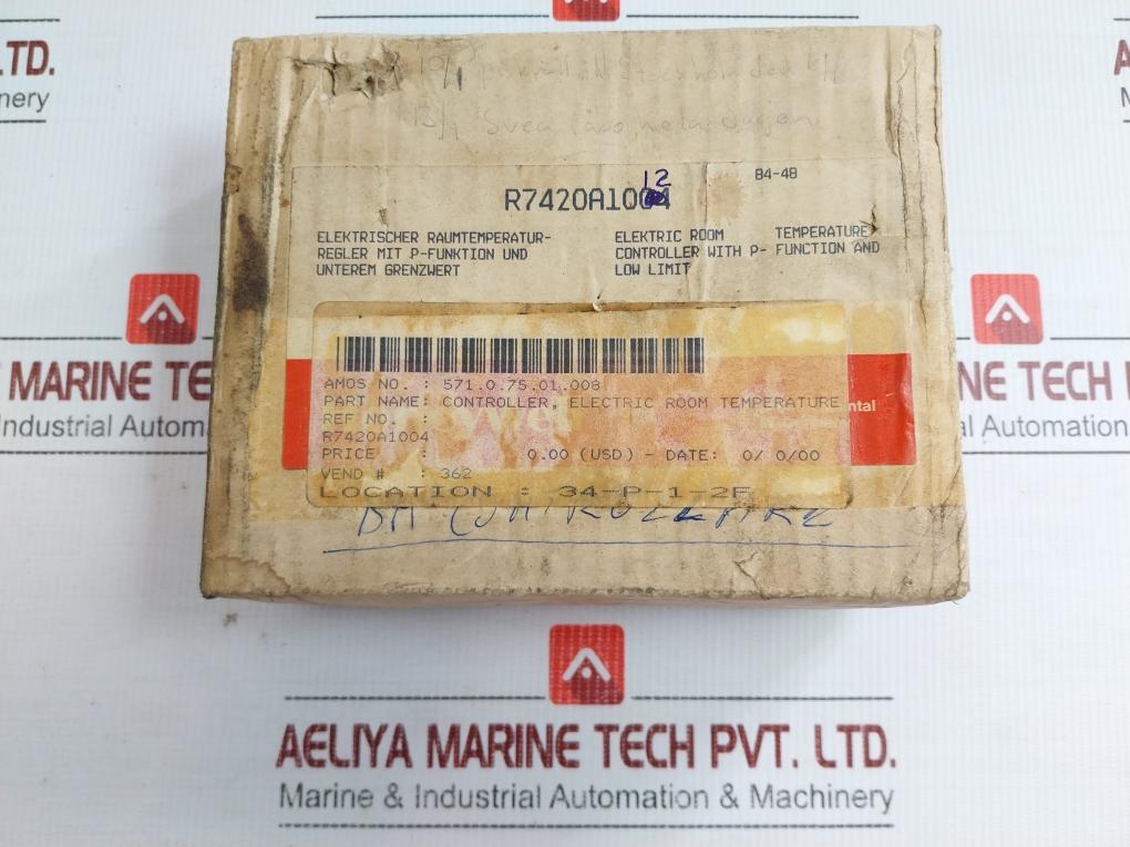 Honeywell Room Temperature Control With P-function And Low Limit R7420A1012