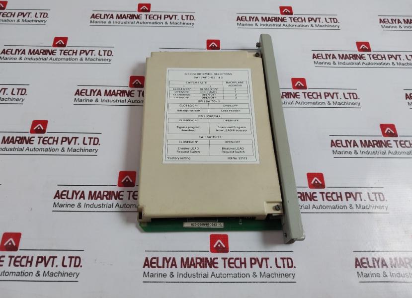 Honeywell Rcm 620-0059 Redundancy Control Module Vr 2.2 D031009033 D