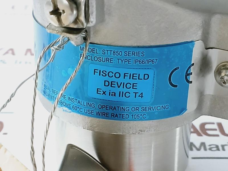 Honeywell Stt850-t-0-d-gfd-15C-b-11A0-f1-0000 Smartline Temperature Transmitter Rev.B