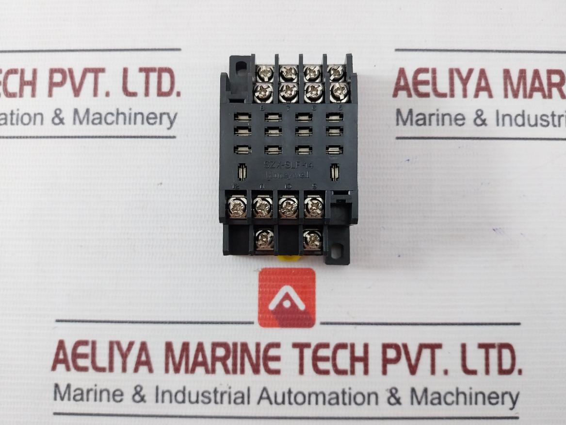 Honeywell Szr-ly4-n1 Power Relay With Socket Szx-slf-14 24Vdc 20A 10A At 250Vac
