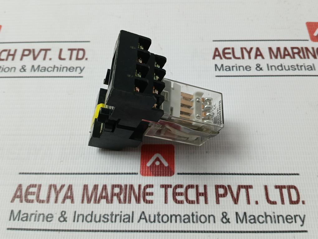 Honeywell Szr-my4-h-n1 Electromechanical General Purpose Relay With Socket Base