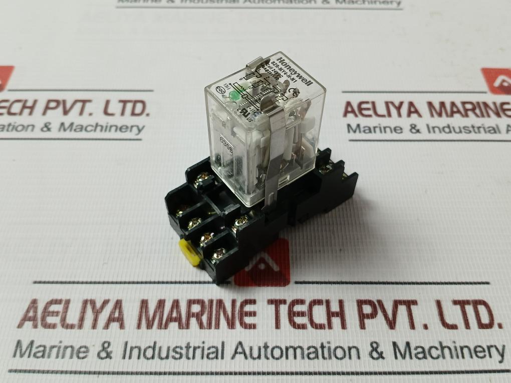Honeywell Szr-my4-h-n1 Electromechanical General Purpose Relay With Socket Base