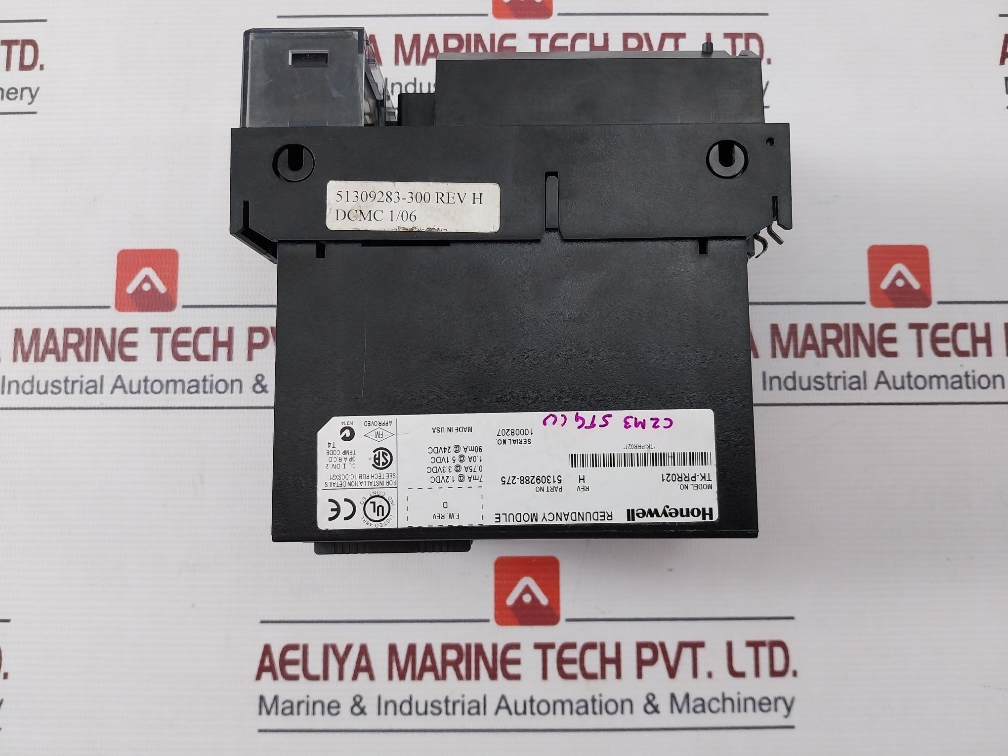 Honeywell Tk-prr021 Redundancy Module 51309288-275 Rev: H, 7Ma At 1.2Vdc