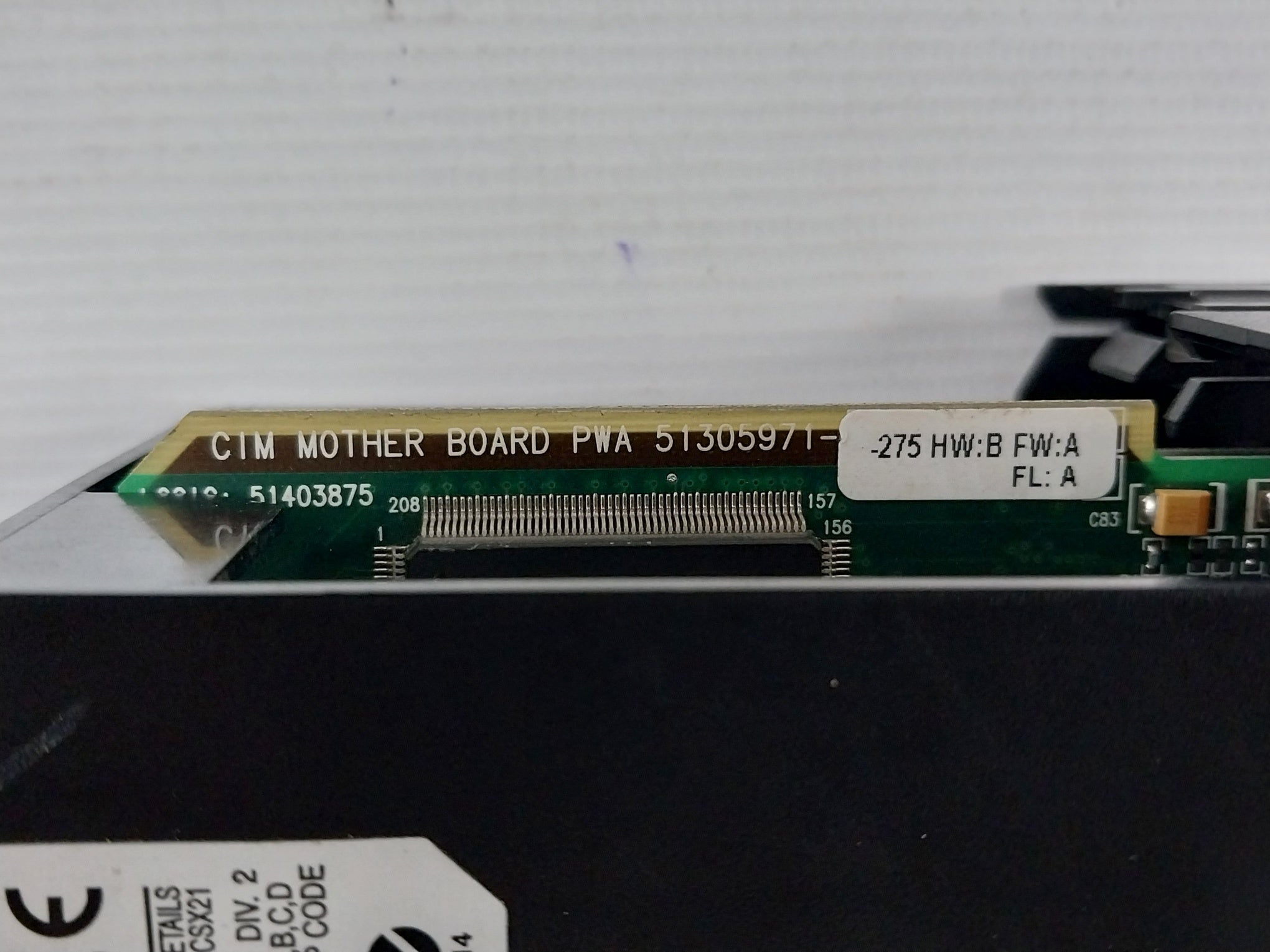 Honeywell Tk-zlcsr1 Plc Module 51403877-175 Rev A 4Ma 1.2Vdc