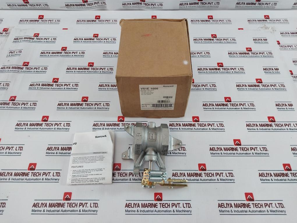 Honeywell V51E 1000 Butterfly Valve 1831 5 Psi Max