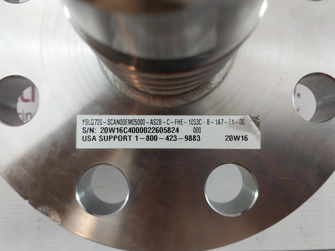 Honeywell Yslg720-scan00Em05000-as2B-c-fhe-1003C-b-1A7-f1-00 Level Guided Radar