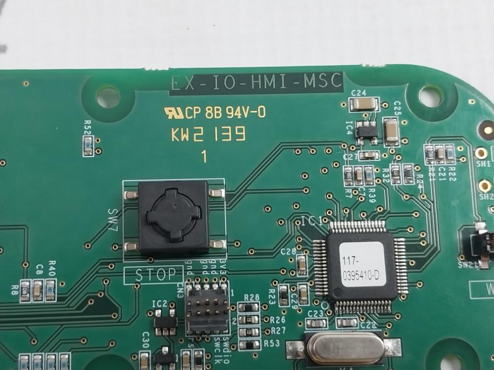 Honeywell Enraf Ex-io-hmi-msc Printed Circuit Board 117-0395410-d