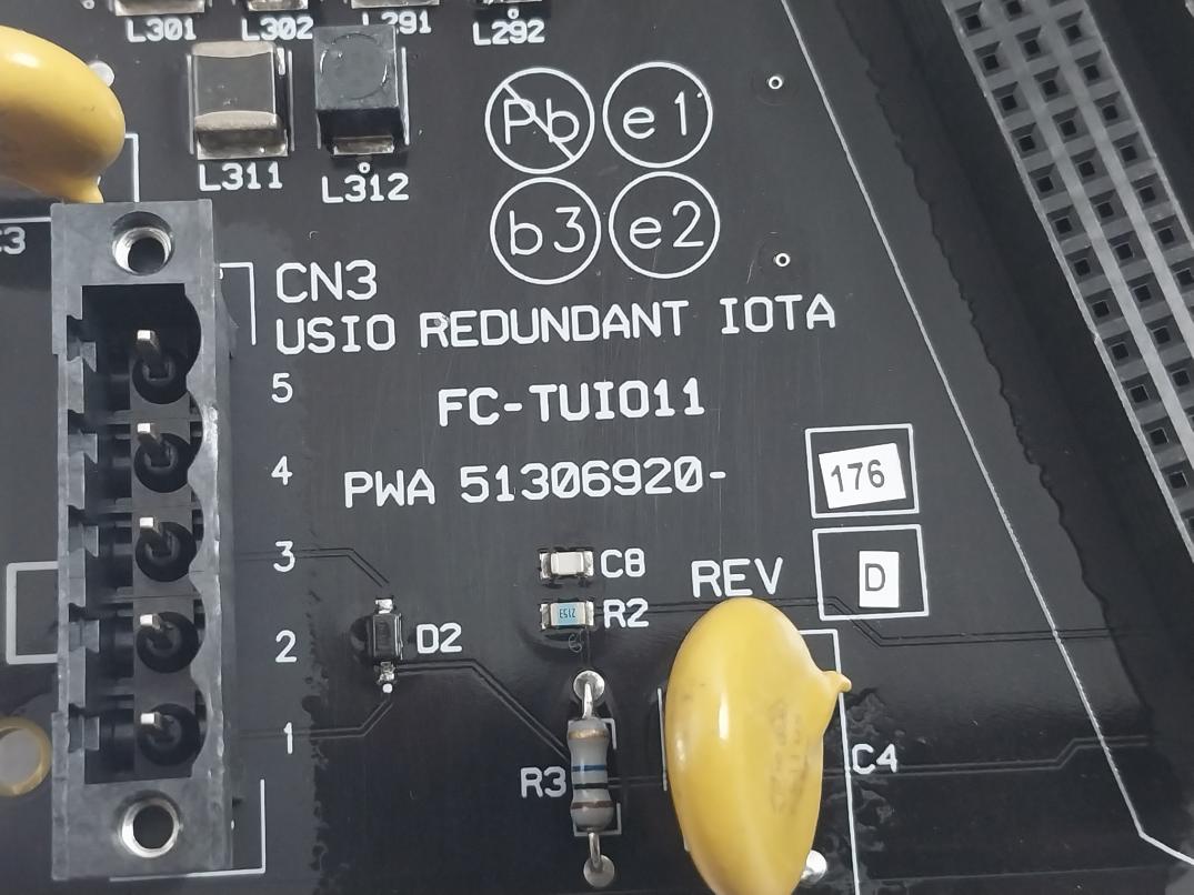 Honeywell Fc-tuio11 Usio Redundant Iota Module Pwa 51306920-176 Rev: D