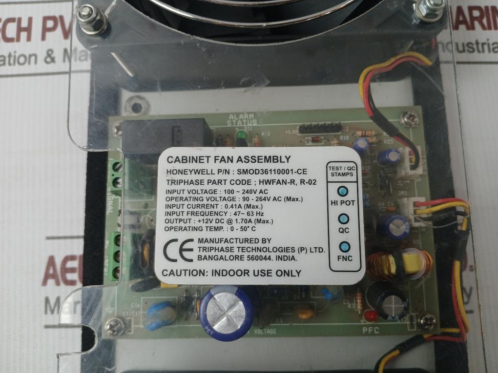 Honeywell Smod36110001-ce Cabinet Fan Assembly 100-240Vac D845007510 B8Aa83