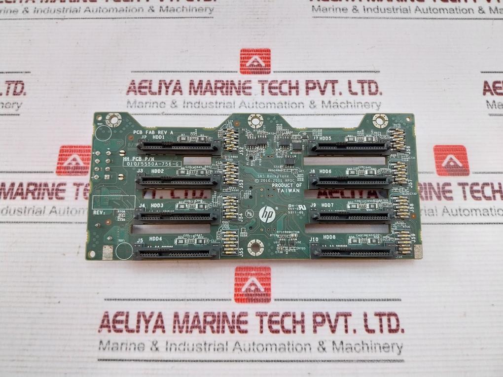 Hp 01015550A-756-g Sas Backplane Board