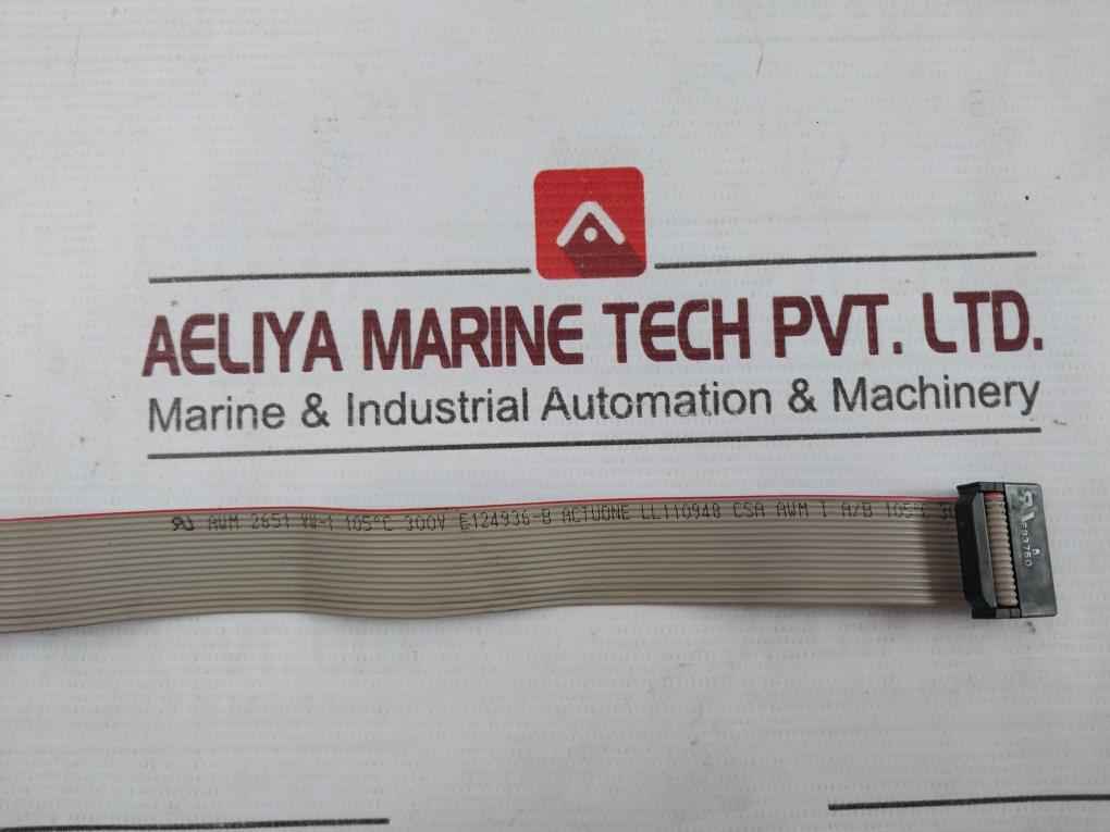 Hp 012713-001Std Bracket Serial Port W/ Ribbon Cable Assy Rev A,0A 105˚C 300V